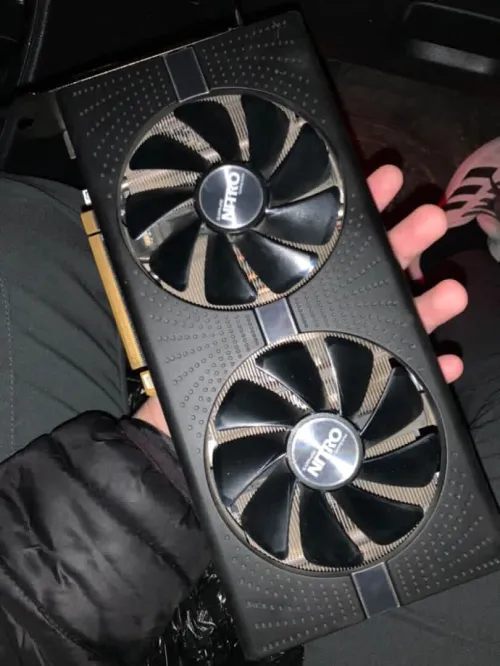 Carte graphique RX 580 SAPPHIRE NITRO 8 g vram