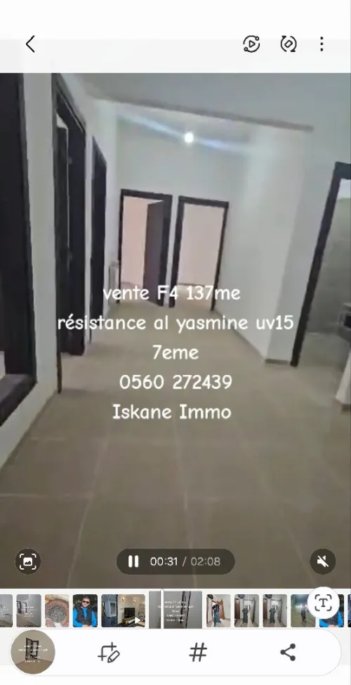 Vente Appartement F4 Constantine El khroub