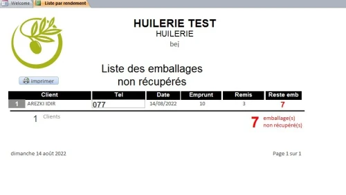 logiciel pour huilerie
