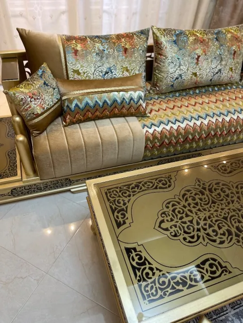 Salon marocain sedari canapé صالون مغربي جزائري 