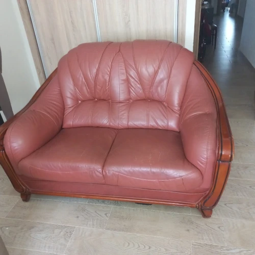Salon en cuir