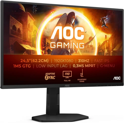AOC Gaming 25G4SXU 24.5" 310Hz FHD (1920 X 1080) Fast IPS 0.3ms