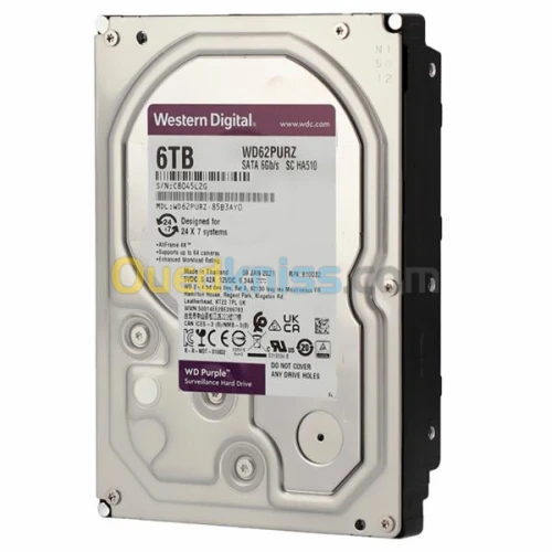 DISQUE DURE WESTERN DIGITAL 6 TB
