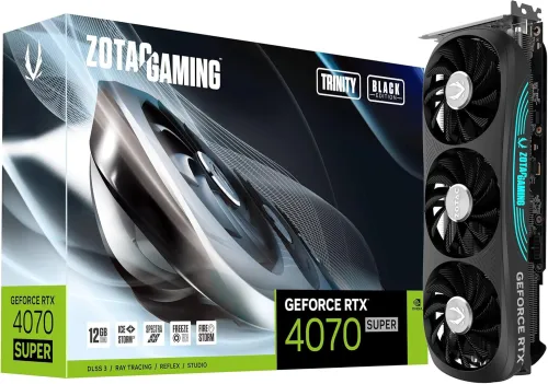 Zotac GEFORCE RTX 4070 Super Trinity Black Edition 12GB
