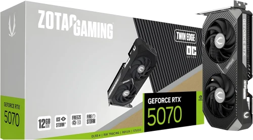 ZOTAC Gaming GeForce RTX 5070 Twin Edge 12GB