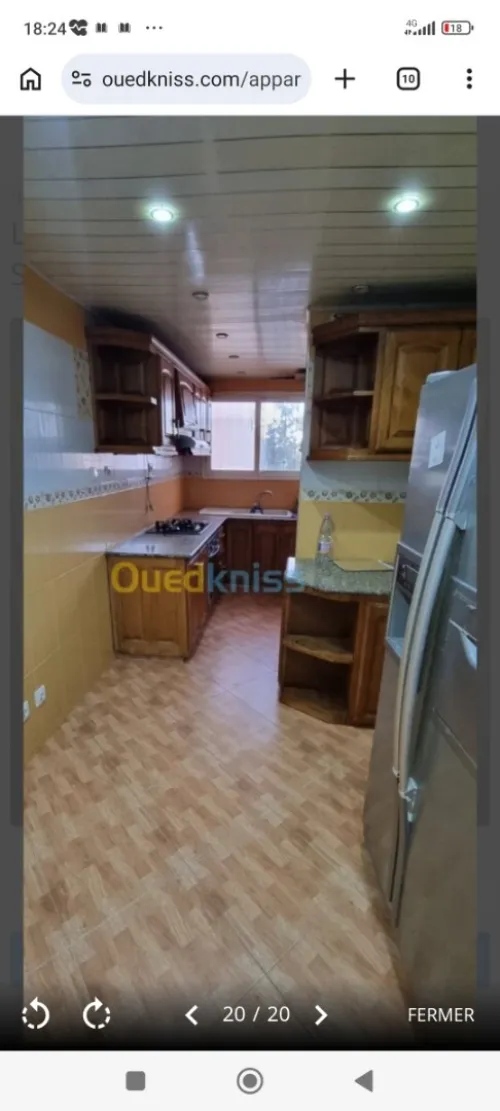 Location Appartement F3 Alger Hydra