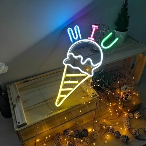 صناعة وتصميم لافتات النيون الإشهارية Neon LED Sign Manufacturer
