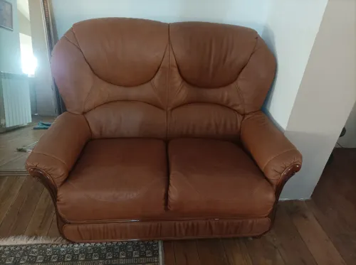 2 sofa cuir
