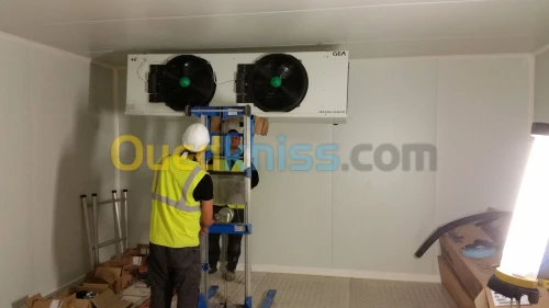 Installation chambre froide