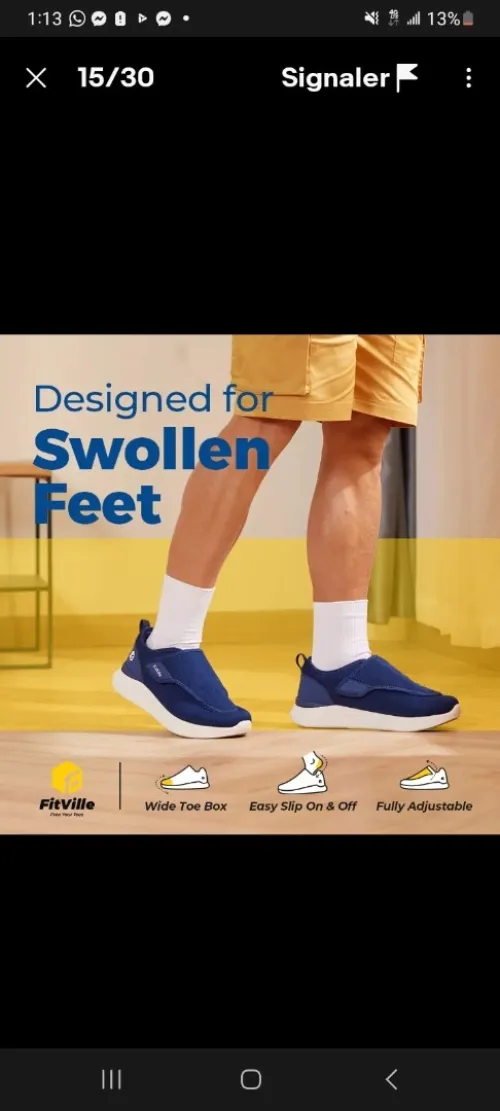 Chaussure de diabétique (fitville)