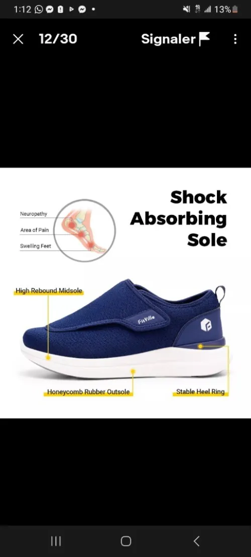 Chaussure de diabétique (fitville)