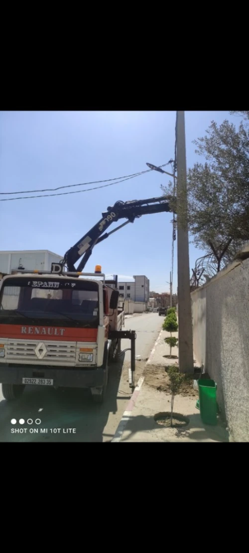 Location camion grue 4.5 ton