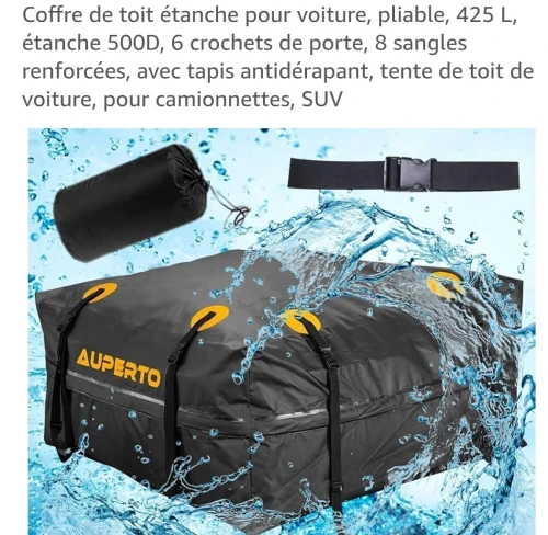 Sac coffre de toit