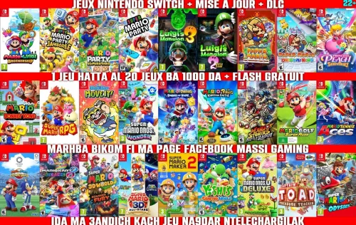INSTALLATION JEUX NINTENDO SWITCH FLASHÉE / PUCÉE (+ FLASH GRATUIT + DLC + MISE A JOUR)