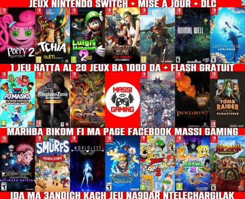 INSTALLATION JEUX NINTENDO SWITCH FLASHÉE / PUCÉE (+ FLASH GRATUIT + DLC + MISE A JOUR)