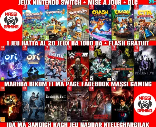INSTALLATION JEUX NINTENDO SWITCH FLASHÉE / PUCÉE (+ FLASH GRATUIT + DLC + MISE A JOUR)