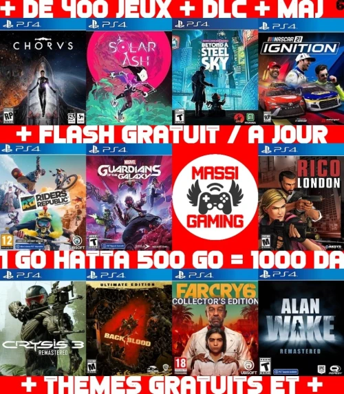 INSTALLATION JEUX DIAL PS4 FLASHÉE 9.X & 11.00 & 12.X & 13.00 (+ FLASH GRATUIT + DLC + MISE A JOUR)