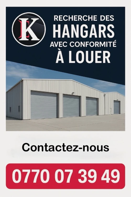 Cherche location Hangar Alger Reghaia
