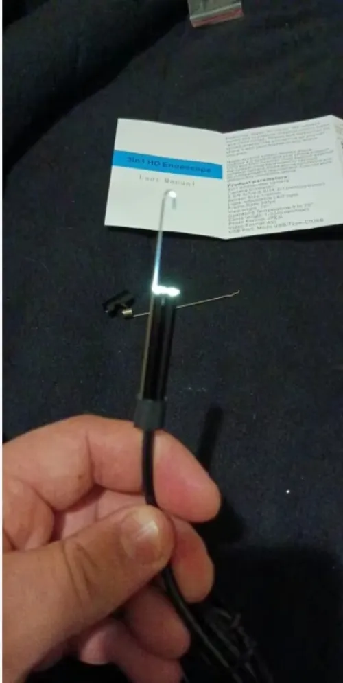 Caméra endoscopique HD USB 8mm