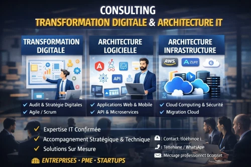 Consulting en Transformation Digitale Architecture IT Entreprises