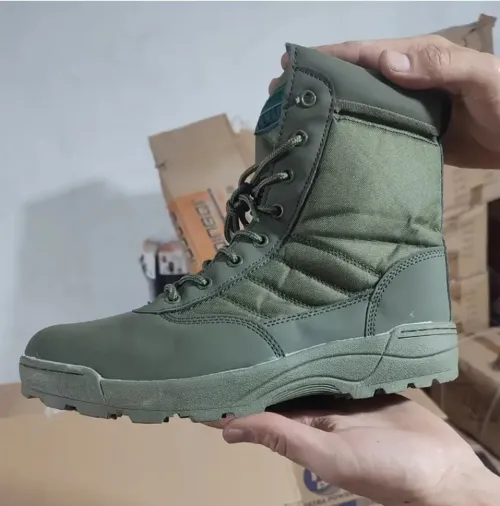 Godasse magnum vert militaire 