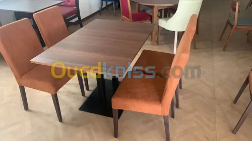 TABLE & Chaises Restaurants /Cafétérias /Hôtels /Cuisine