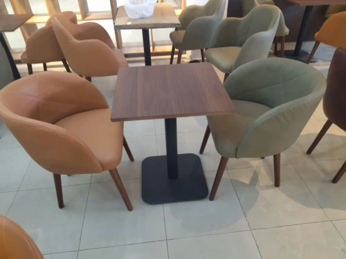 Tables et Chaises Capitonnées Restaurant / Cafétéria En HÊTRE