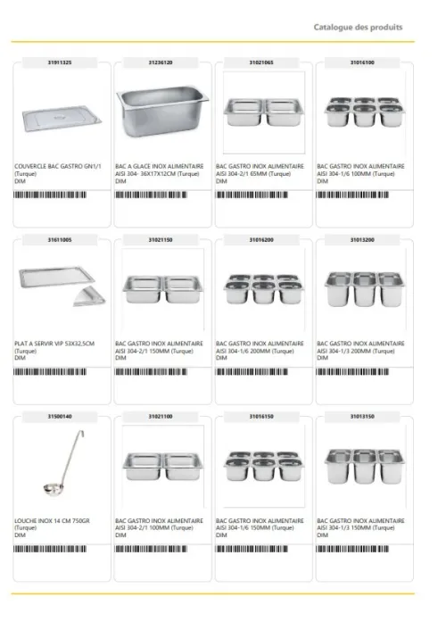 EQUIPEMENTS DE CUISINE PROFESSIONNEL ET COLLECTIVITES LOCALES