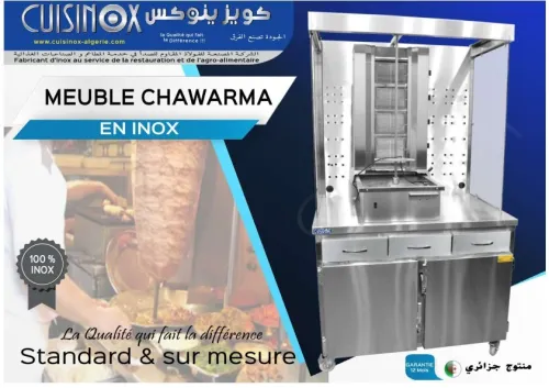 EQUIPEMENT DE CUISINE EN INOX TABLE CHARIOT RAYONNAGE .....