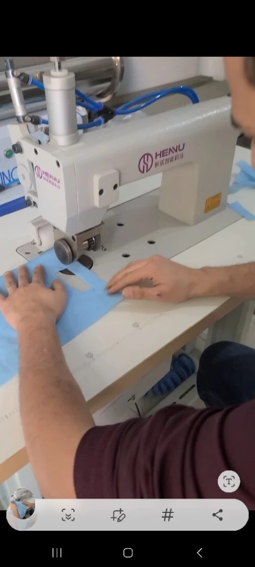 Machine à coudre à ultrason (soudeuse)