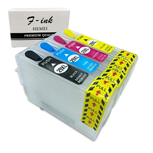 Cartouches rechargeables Epson 29 / 29XL (T2991)  Compatible XP-245, XP-247, XP-255