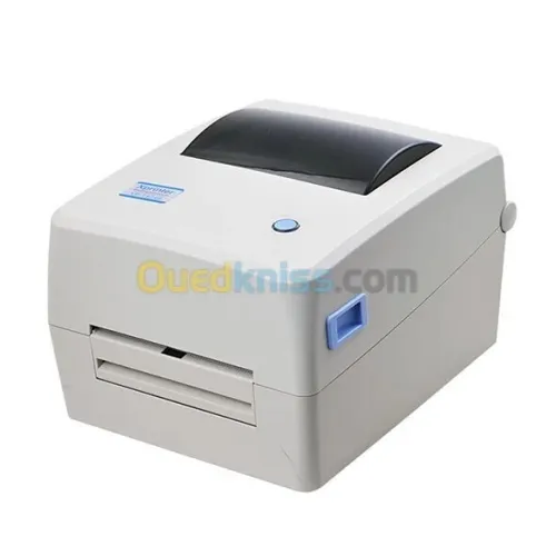 Imprimante thermique code barre et bodoro Xprinter XP-TT424B avec Ribon Largeur d'impression 108 mm