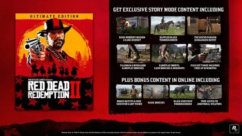 red dead 2 ultimate edition xbox compte 