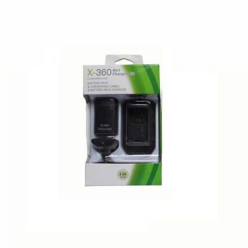 Kit Batterie + chargeur + cable XBOX360