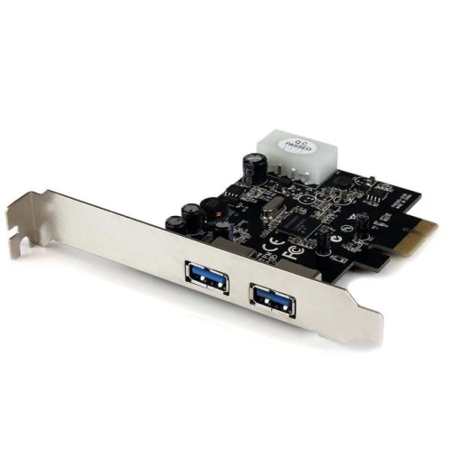 Carte d'extension Adaptateur PCI express PCI-E 2 Ports USB 3.0
