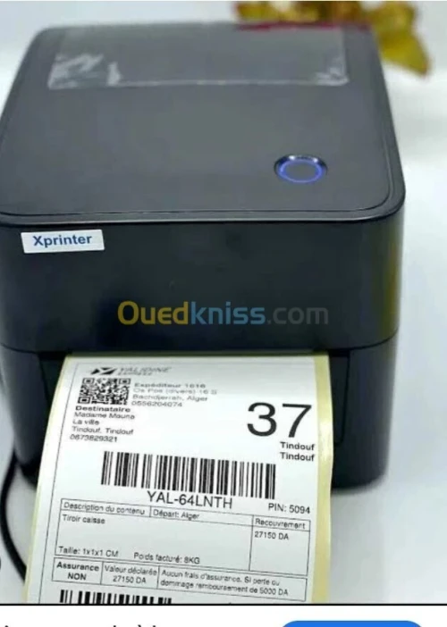 Imprimante Code Barre & bordereau XPRINTER XP-410B USB - Bluetooth