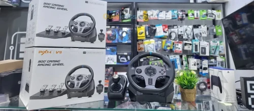 Volant de Course PXN V9 Pédales et Levier de Vitesses pour PC, PS3, PS4, Xbox One, Xbox Series X|S