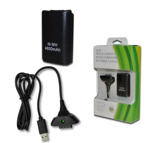 Kit Batterie XBOX360 avec cable Grade 1