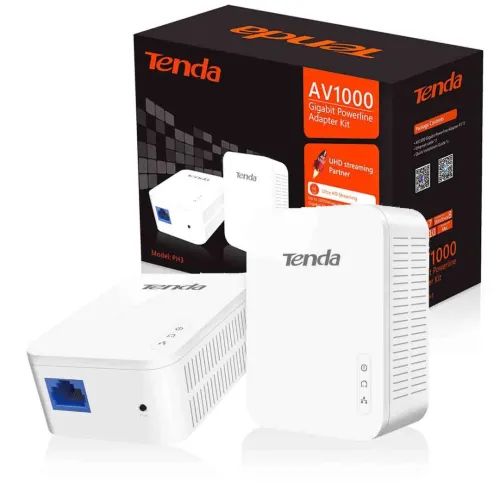 PROMOTION KIT CPL TENDA GIGABIT POWERLINE AV1000 PH3