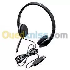 Casque USB LOGITECH H340 ORIGINAL Stéréo avec Micro Rotatif Anti-Parasites