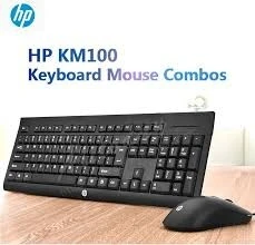 Ensemble Combo Clavier souris USB HP KM100 [QWERTY] ORIGINAL
