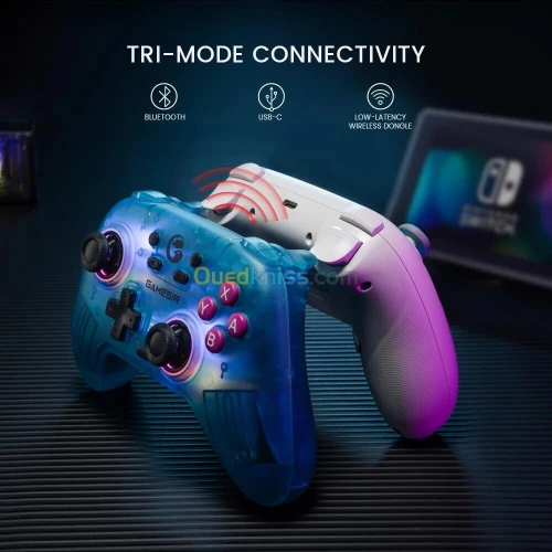 PROMOTION Manette GAMESIR NOVA Multiplateforme avec Boitier antichoc PC IOS SWITCH