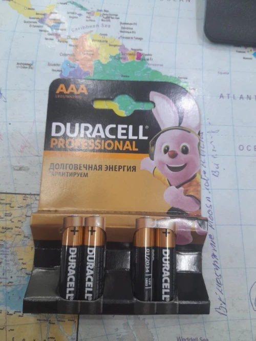Pile Duracell Alkaline AAA LR03 1.5V (paquét de 4 Secable) Original