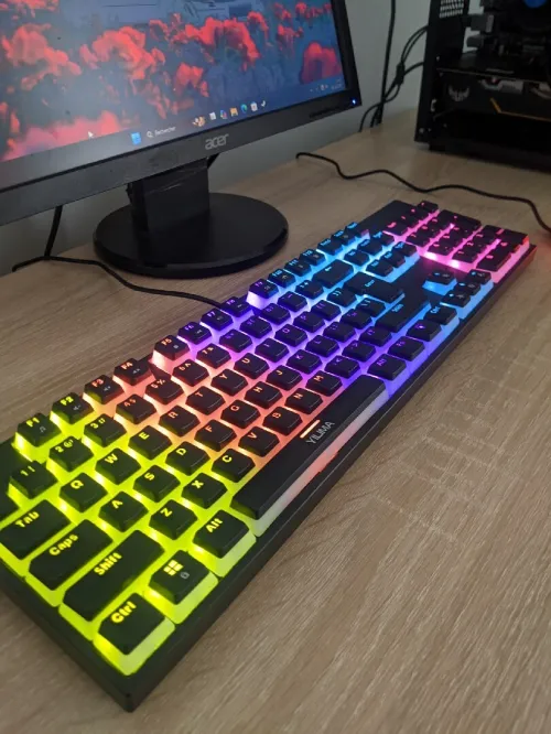Clavier Mécanique Gaming Yilima QS-506 RGB (Neuf)
