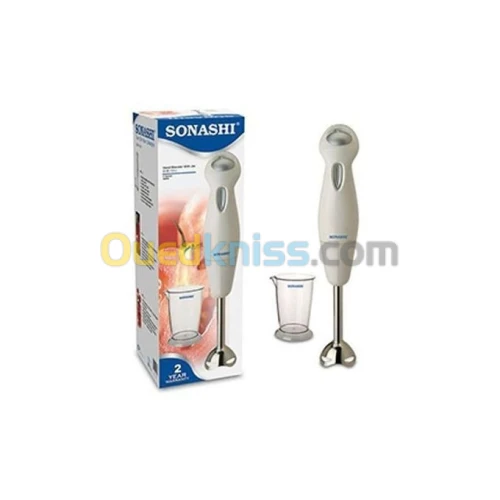 SONASHI Bras Mixeur en acier inoxydable 200W SHB-154J Beige