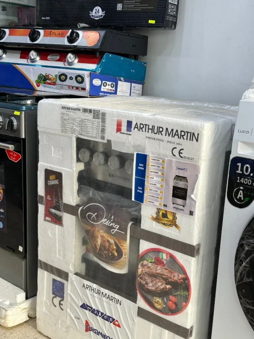 Cuisinière ARTHUR MARTIN Smart INOX ventilée 58cm
