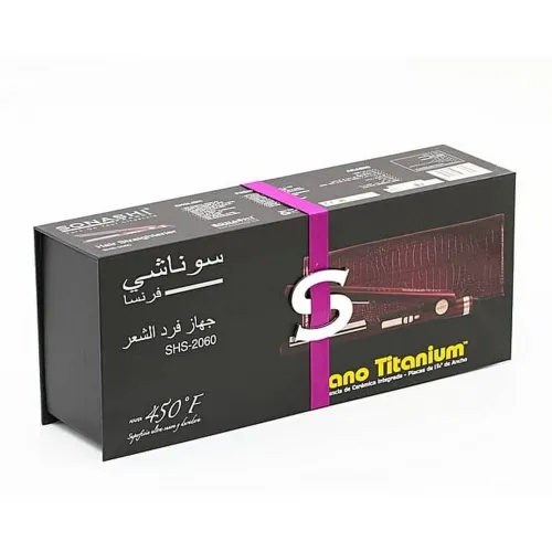 SONASHI Lisseur Plaque Titanium 450F Avec Pochette SHS-2060