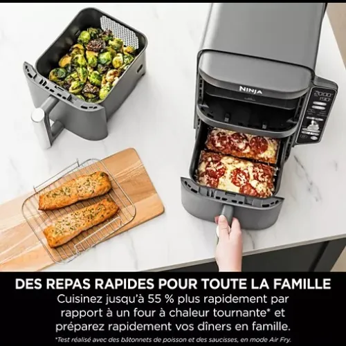 Friteuse sans huile NINJA AIR FRYER DOUBLE STACK XL 9.5L 