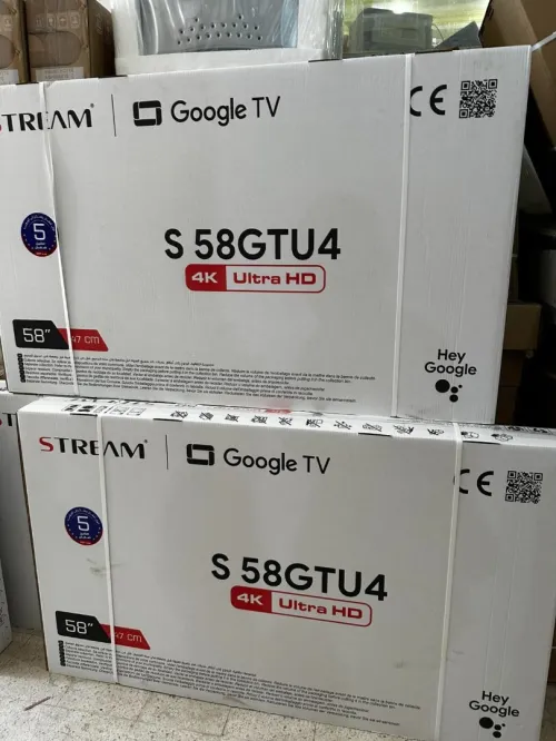 Téléviseur LED STREAM FULLHD 32P - 40P - 43P - 50P - 55P - 58P - 65P - 75P - GOOGLE TV FHD