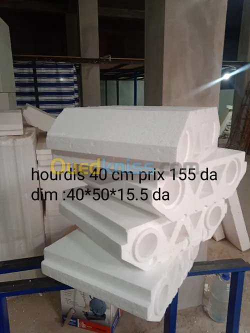 Hourdis en polystyrène 